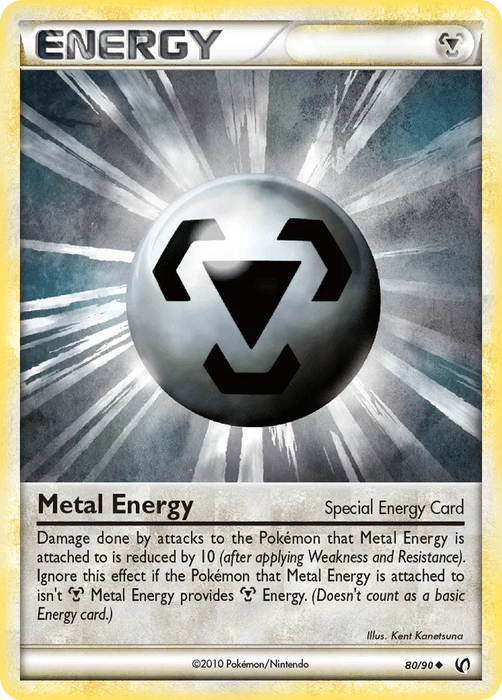 Metal Energy (80/90) [HeartGold & SoulSilver: Undaunted] - for just $0.25! 