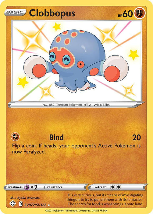 Clobbopus (SV072/SV122) [Sword & Shield: Shining Fates] - for just $0.80! 