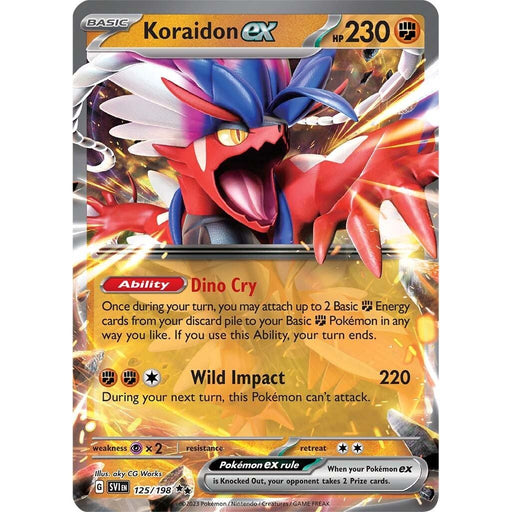 Koraidon ex (125/198) [Scarlet & Violet: Base Set] - Just $0.38! Shop now at Retro Gaming of Denver