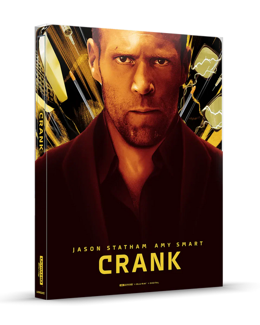 Crank - Limited Edition Steelbook (4K Ultra HD + Blu-ray + Digital) - for just $35.99! 