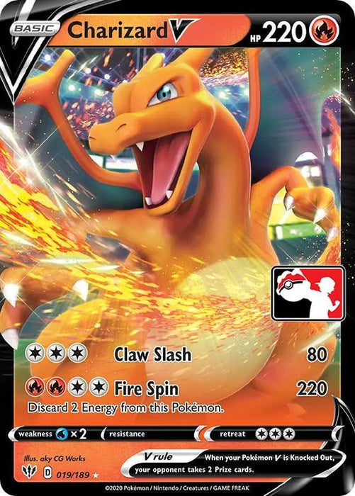 Charizard V (019/189) [Prize Pack Series One] - for just $60.45! 