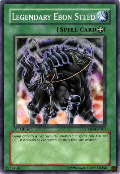Legendary Ebon Steed [STON-EN040] Common - for just $0.15! 