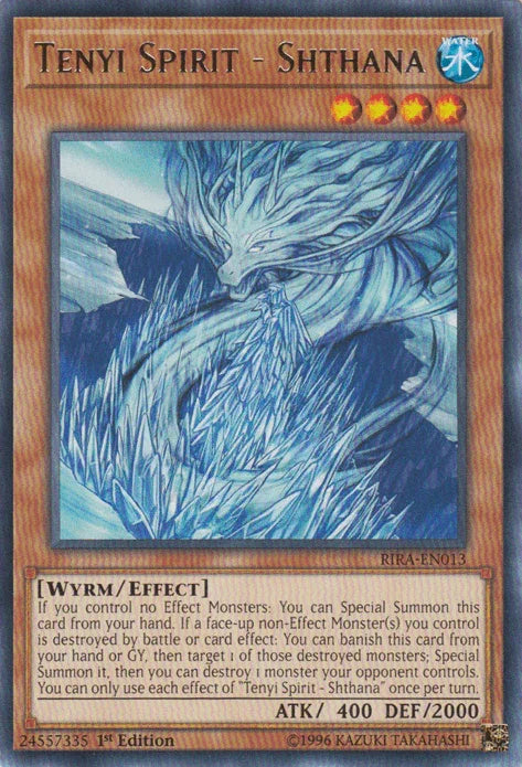 Tenyi Spirit - Shthana [RIRA-EN013] Rare - for just $0.10! 
