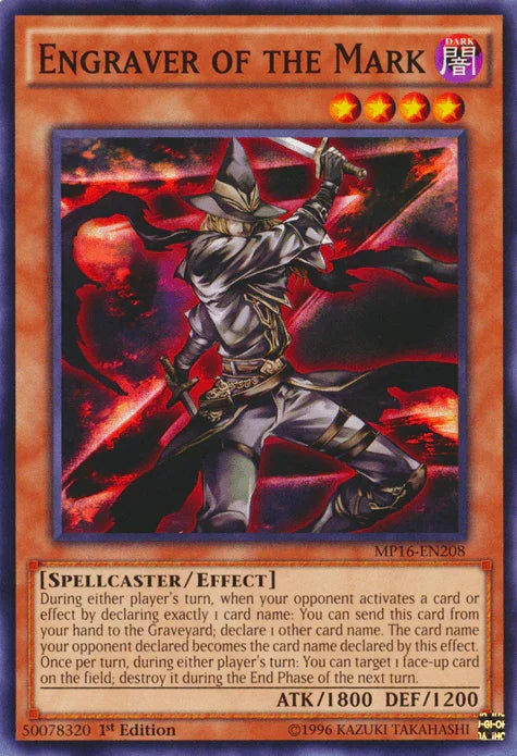 Engraver of the Mark [MP16-EN208] Common - for just $0.10! 