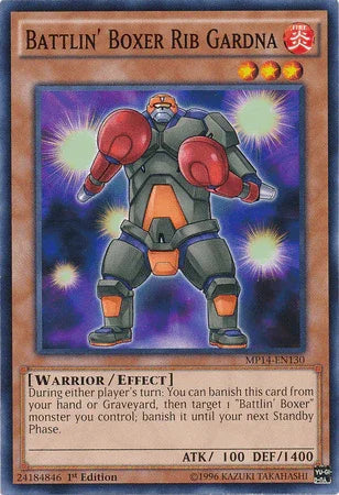 Battlin' Boxer Rib Gardna [MP14-EN130] Common - for just $0.10! 