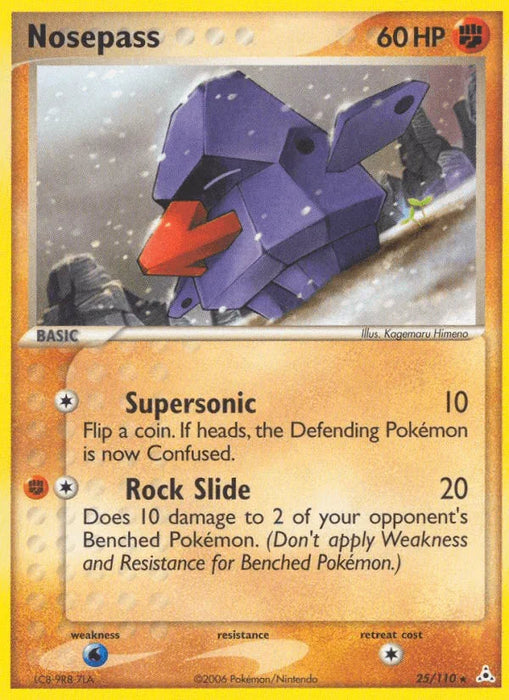 Nosepass (25/110) [EX: Holon Phantoms] - for just $0.30! 