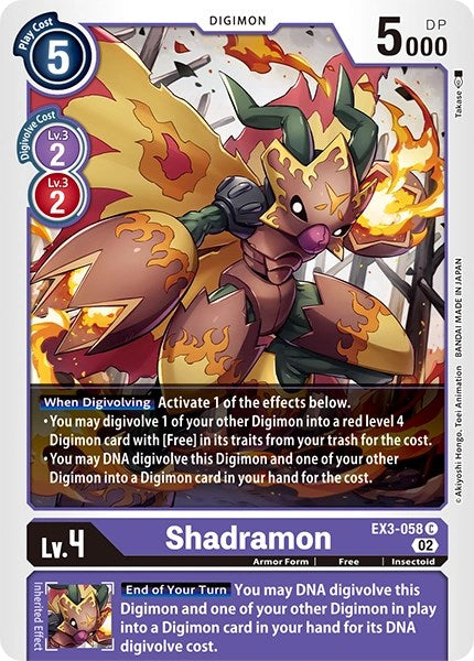 Shadramon [EX3-058] [Revision Pack Cards] - Just $0.09! Shop now at Retro Gaming of Denver