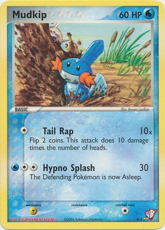 Mudkip (4/5) [Kids WB Promos] - Just $157.50! Shop now at Retro Gaming of Denver