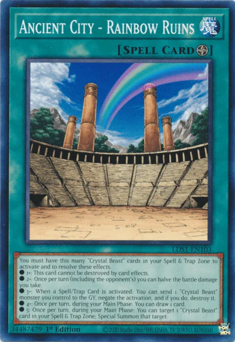 Ancient City - Rainbow Ruins [LDS1-EN103] Common - for just $0.10! 