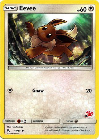Eevee (49/68) (Charizard Stamp #26) [Battle Academy 2020] - for just $0.45! 