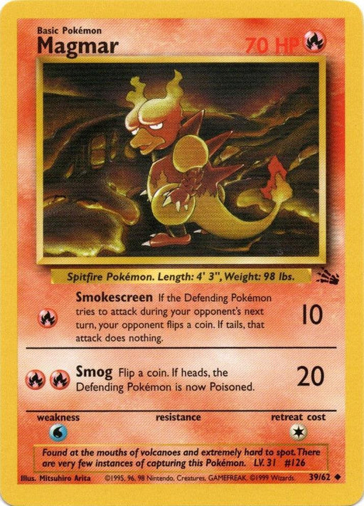 Magmar (39/62) [Fossil Unlimited] - for just $0.45! 