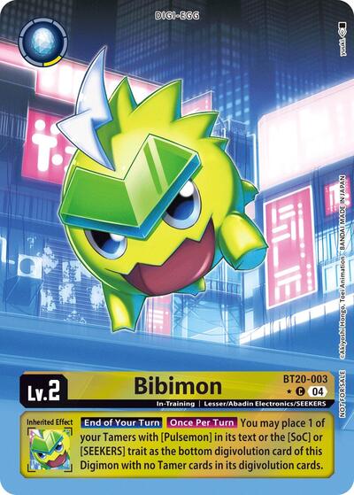 Bibimon (Release Special Booster 2.5: Box Promotion Pack) (Release Special Booster 2.5) Near Mint Foil - for just $0.23! 