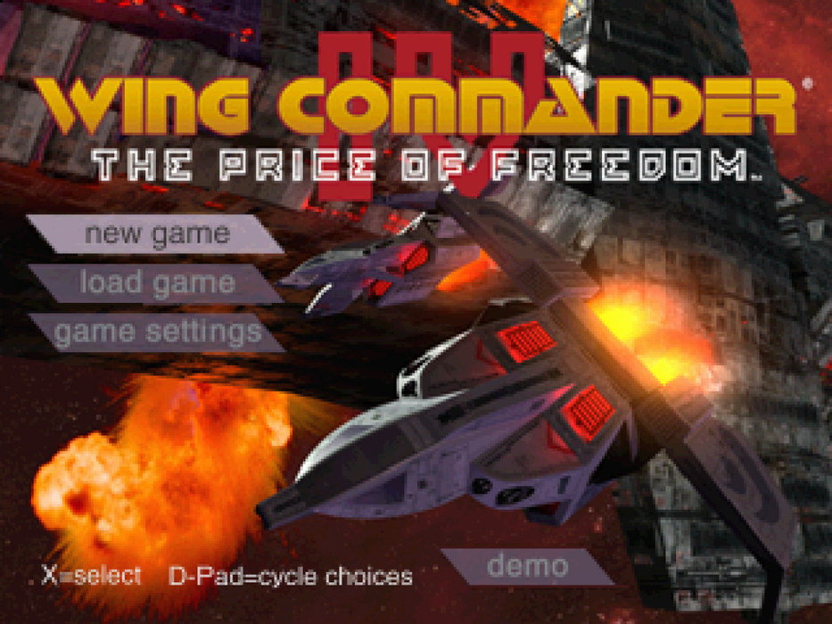 Wing Commander IV – PlayStation 1 (PS1) - for just $0! 