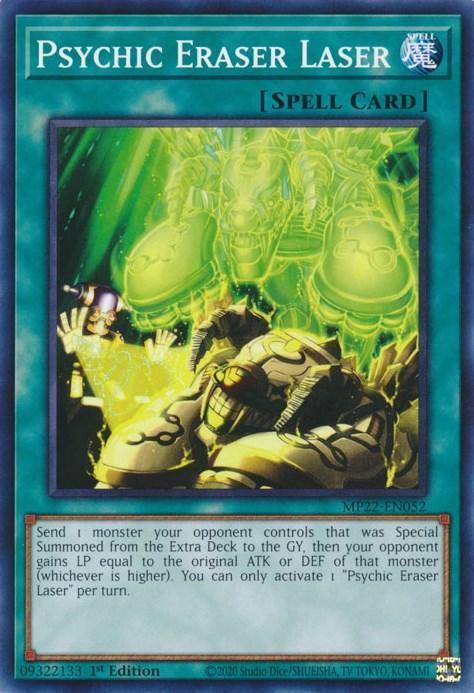 Psychic Eraser Laser [MP22-EN052] Common - for just $0.10! 