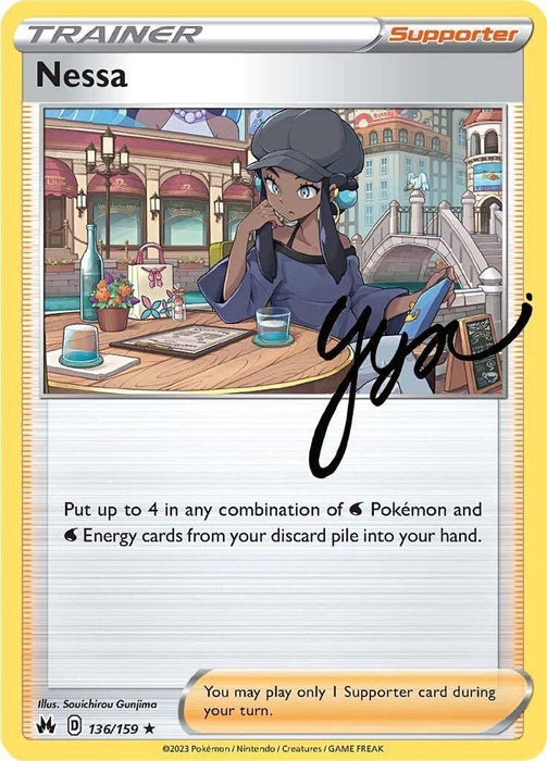 Nessa (136/159) [Sword & Shield: Crown Zenith] - for just $0.10! 