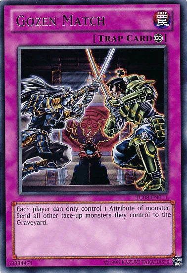 Gozen Match [TU08-EN011] Rare - for just $0.40! 