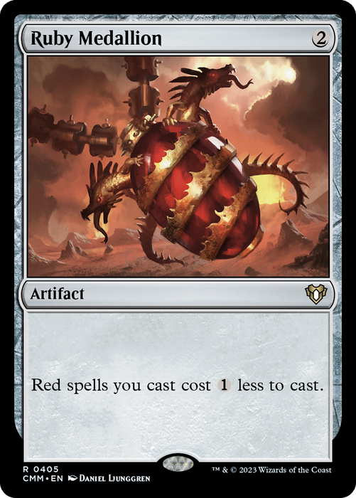 Ruby Medallion (CMM-405) - Commander Masters - for just $3.71! 