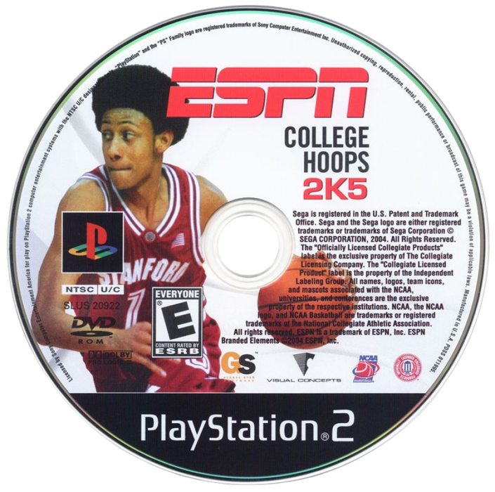 ESPN College Hoops 2K5 – PlayStation 2 (PS2) - for just $6.99! 