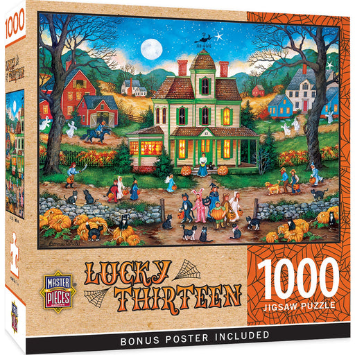 Halloween - Lucky Thirteen 1000 Piece Jigsaw Puzzle - Just $16.99! Shop now at Retro Gaming of Denver