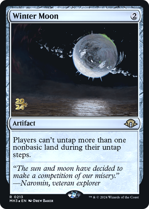 Winter Moon (PRE-213) - Modern Horizons 3 Promos Foil - for just $0.80! 