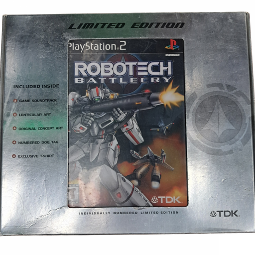 Robotech Battlecry Limited Edition [CIB] – PlayStation 2 (PS2) - for just $89.99! 
