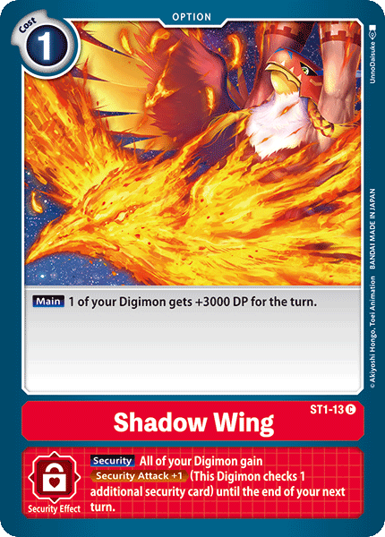 Shadow Wing [ST1-13] [Starter Deck: Gaia Red] - Just $0.09! Shop now at Retro Gaming of Denver