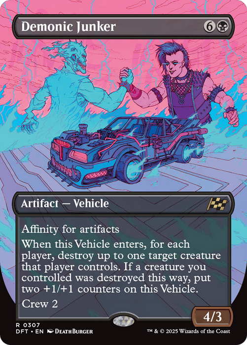 Demonic Junker (DFT-307) - Aetherdrift (Borderless) - for just $0.09! 