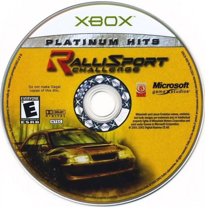 RalliSport Challenge [Platinum Hits] – Xbox (XBOX) - for just $6.99! 