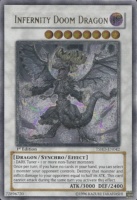 Infernity Doom Dragon [TSHD-EN042] Ultimate Rare - for just $7.70! 