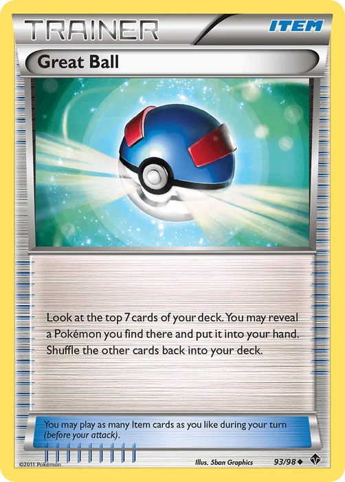 Great Ball (93/98) [Black & White: Emerging Powers] - for just $0.10! 