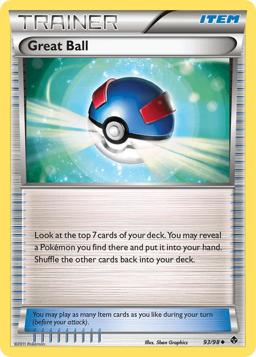 Great Ball (93/98) [Black & White: Emerging Powers] - for just $0.10! 