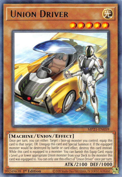 Union Driver [MP21-EN059] Rare - for just $0.10! 