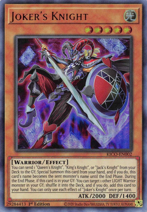 Joker's Knight (Ultra Rare) [KICO-EN002] Ultra Rare - for just $0.90! 