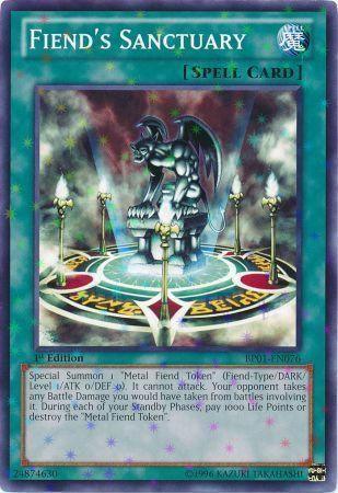 Fiend's Sanctuary [BP01-EN076] Starfoil Rare - for just $0.10! 