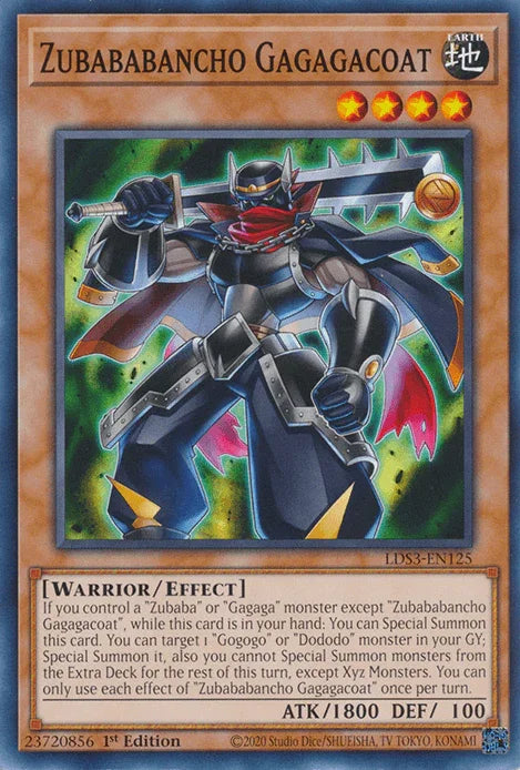 Zubababancho Gagagacoat [LDS3-EN125] Common - for just $0.20! 