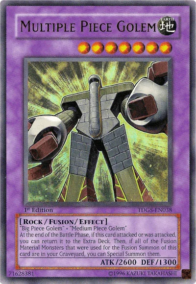 Multiple Piece Golem [TDGS-EN038] Ultra Rare - for just $0.40! 