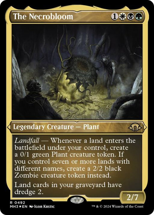 The Necrobloom (Foil Etched) [Modern Horizons 3] - Just $1! Shop now at Retro Gaming of Denver