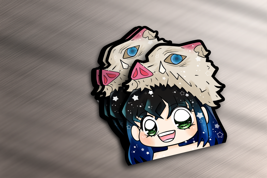 Demon Slayer: Inosuke Anime Peeker - for just $5! 