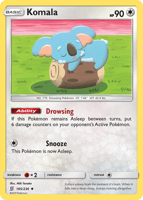 Komala (185/236) [Sun & Moon: Unified Minds] - for just $0.10! 