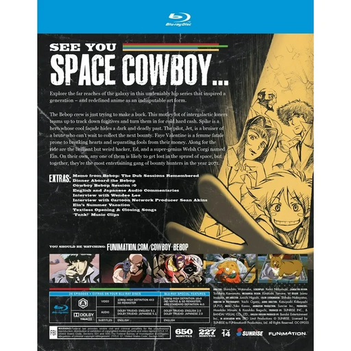Cowboy Bebop: The Complete Series (Blu-ray) - for just $38.99! 