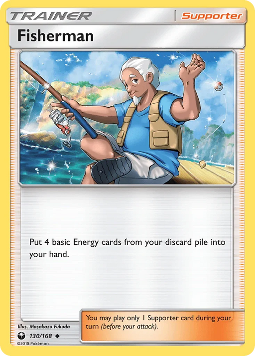 Fisherman (130/168) [Sun & Moon: Celestial Storm] - for just $0.10! 