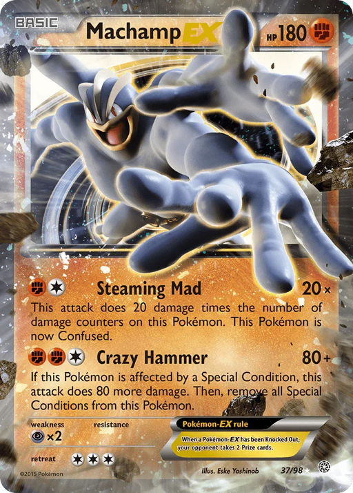 Machamp EX (37/98) [XY: Ancient Origins] - for just $2.10! 
