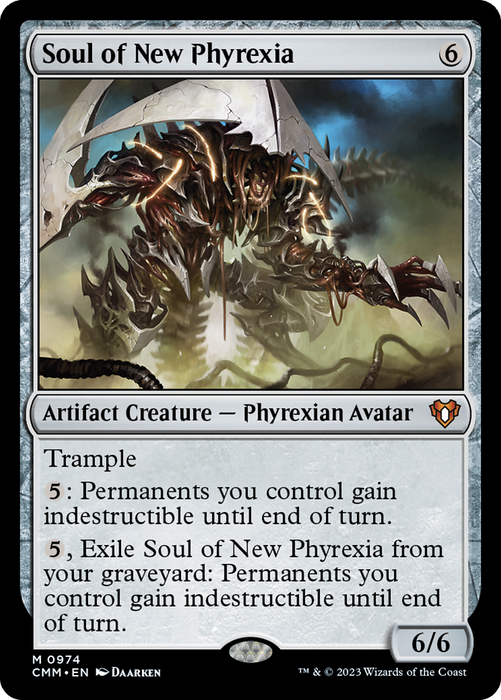 Soul of New Phyrexia (CMM-974) - Commander Masters - for just $0.27! 