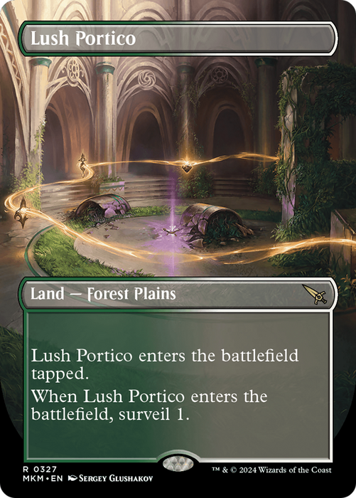 Lush Portico (MKM-327) - Murders at Karlov Manor (Borderless) - for just $2.74! 