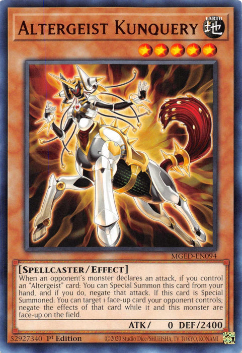 Altergeist Kunquery [MGED-EN094] Rare - for just $0.10! 