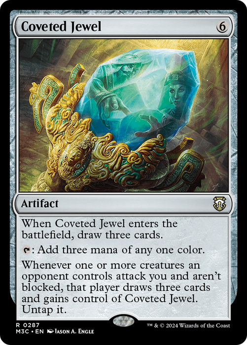 Coveted Jewel (M3C-287) - Modern Horizons 3 Commander - for just $0.08! 