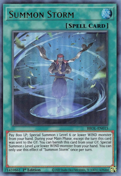 Summon Storm [BROL-EN015] Ultra Rare - for just $0.10! 