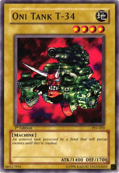 Oni Tank T-34 [PSV-059] Common - for just $0.10! 