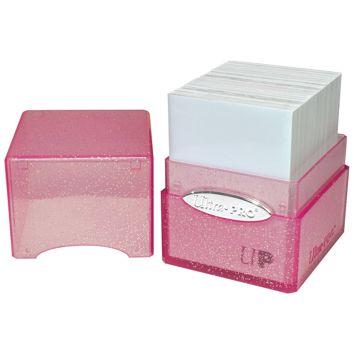 Ultra PRO: Satin Cube - Glitter Pink - for just $0! 