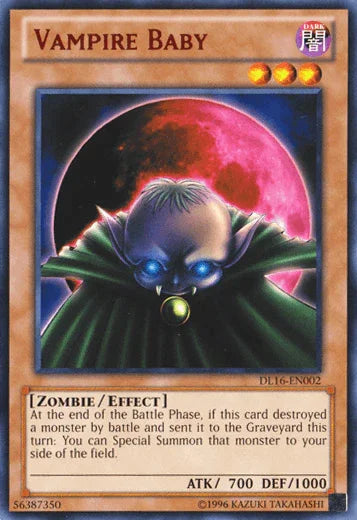 Vampire Baby (Red) [DL16-EN002] Rare - for just $0.40! 